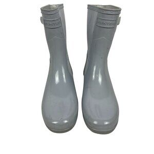 Hunter Womens Short Gloss Rain Boots Size 6